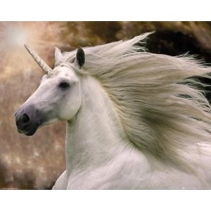 Image of Bob Langrish Unicorn Mini Poster