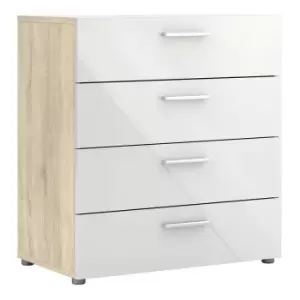 Image of Pepe 4 Drawer Bedroom Chest, Oak
