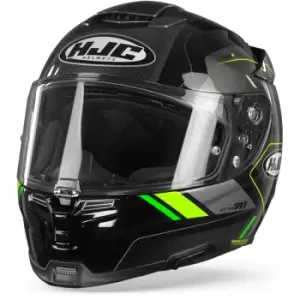 Image of HJC RPHA 70 Coptic MC4H Black Grey Green 2XL