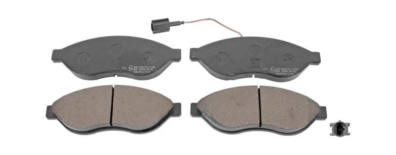 Image of DT Spare Parts 12.93100 Brake pad set Front Axle Brake Pad Set,disc brake (402)