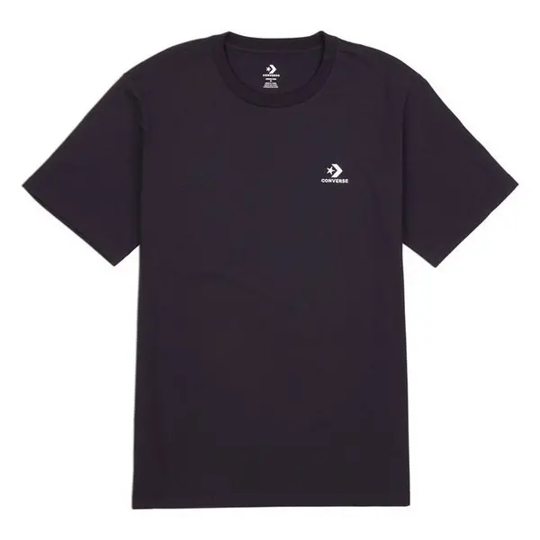 Converse Logo T Shirt - Black S