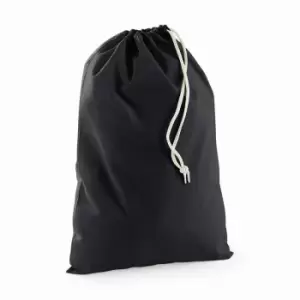 Image of Cotton Stuff Bag - 0.25 To 38 Litres (L) (Black) - Westford Mill