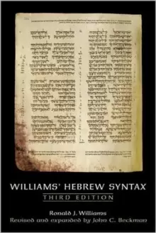 Image of Williams' Hebrew Syntax
