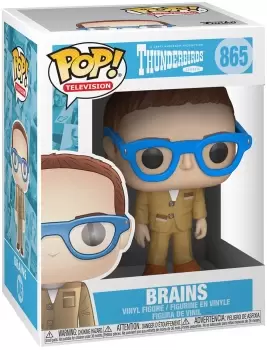Image of Thunderbirds Brains Vinyl Figure 865 Funko Pop! multicolor