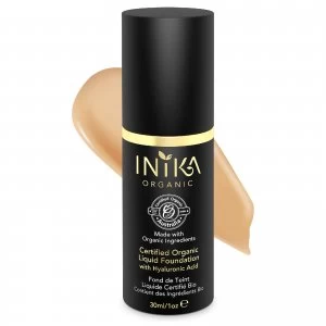 Image of INIKA Certified Organic Liquid Mineral Foundation (Various Colours) - Tan