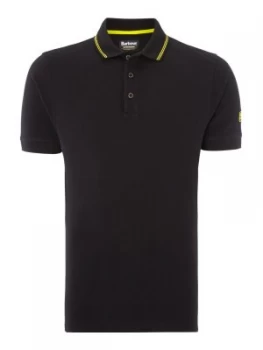 Image of Mens Barbour International Polo Shirt Black