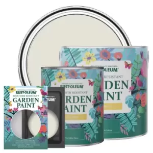 Image of Rust-Oleum Garden Paint, Matt Finish - PORTLAND STONE - 750ml