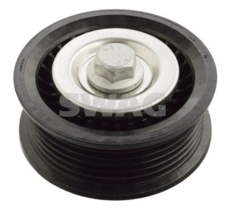 Image of Deflection / guide pulley, V-ribbed belt SWAG 40 10 3899