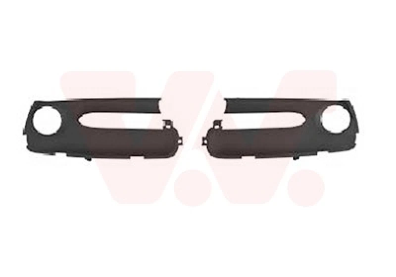 Image of VAN WEZEL Bumper grill VAN WEZEL 4346599