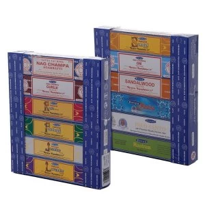 Image of Set of 12 Satya & Nag Champa Incense Stick - Mix 4