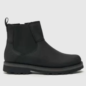 Image of Timberland Black Courma Chelsea Boys Youth Boots