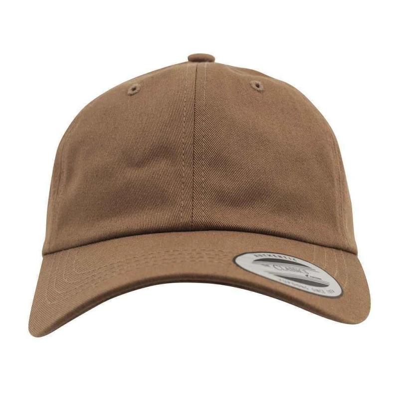 Image of Flexfit Flexfit Men Low Profile Cotton Twill Cap in Khaki Khaki One Size Male 5059958630666