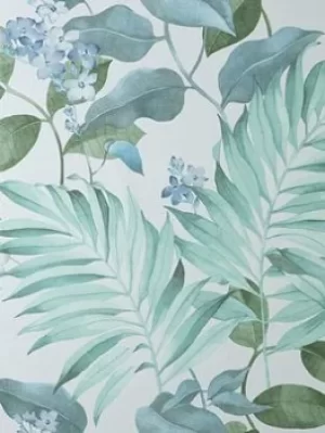 image of Fine Decor Eden Tropical Grey