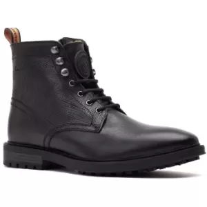 Image of Base London Mens Maguire Lace Up Leather Boots UK Size 10 (EU 44)