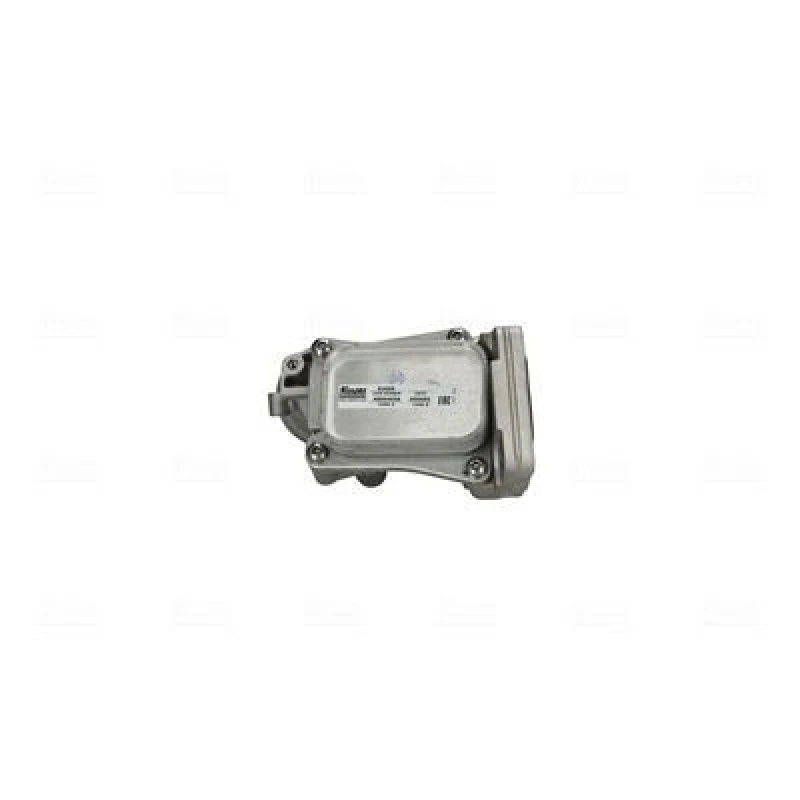 Image of NISSENS 91659 Oil Cooler with gaskets/seals, with filter Aluminium Oil Cooler,engine oil (469)