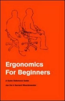 Image of Ergonomics for Beginners by Jan Dul Book