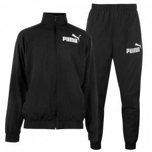 image of Puma Woven Tracksuit Mens - Black/White