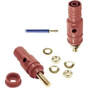 Image of Pole terminal Red 32 A Staeubli SPK4