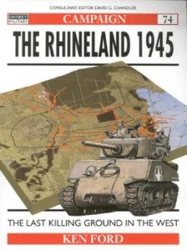 Image of The Rhineland 1945 by Ken Ford Paperback