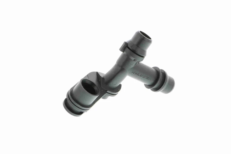 Image of VAICO V20-1367 Coolant Flange from expansion tank to engine cooler, Original VAICO Quality Coolant Flange (3219)