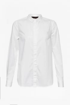 Great Plains Classic Stretch Cotton Shirt Winter White