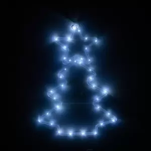 Image of Christmas Tree White Outdoor Decorative Light