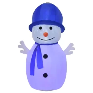 image of HOMCOM 1.8m Outdoor Inflatable Christmas Snowman Decoration