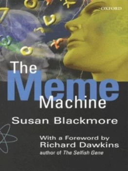 Image of The Meme Machine by Susan Blackmore Paperback