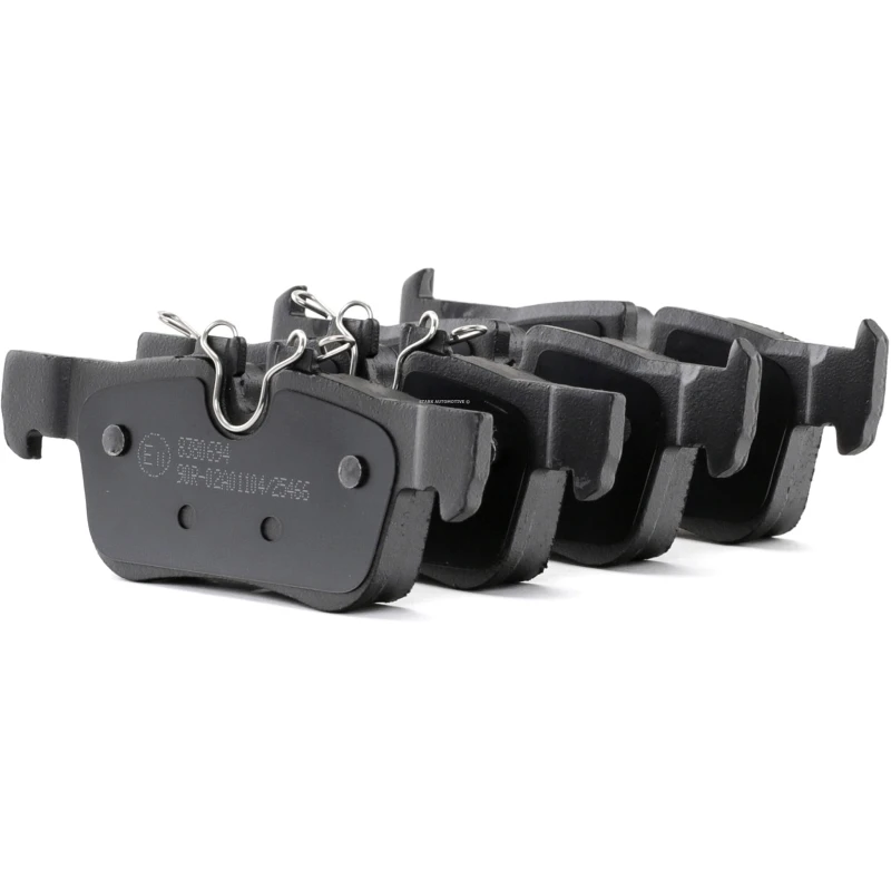 Image of STARK SKBP-0011668 Brake pad set Rear Axle, prepared for wear warning indicator Brake Pad Set,disc brake (402)
