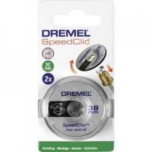 Image of Dremel 2615S541JA 2-pack Dremel Speedclic grinding Diameter 38 mm