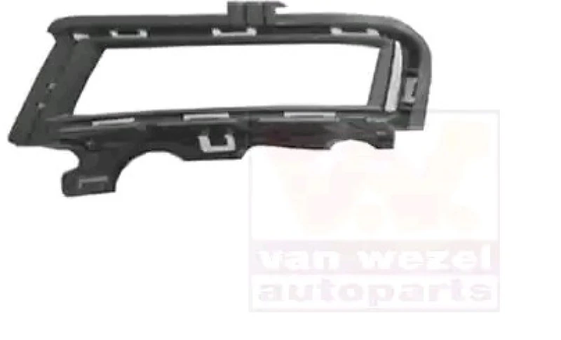 Image of VAN WEZEL 5766593 Bumper Grill ** Equipart ** Fitting Position: Left Front, with hole(s) for fog lights Ventilation Grille,bumper (244)