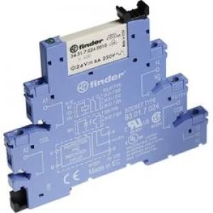 Finder 38.51.7.024.0050 6A Relay Interface Module EMR SPDT CO 250V AC