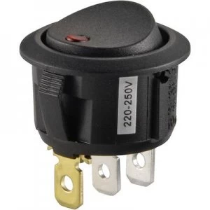 Image of SCI Toggle switch R13 208B2 02 GN 250 V AC 10 A 1 x OffOn latch