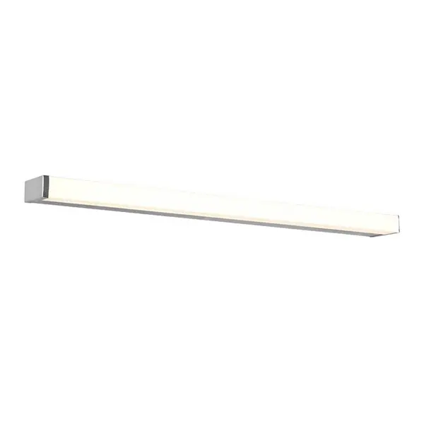 image of Fabio Modern 80cm Bathroom Wall Lamp Chrome 3000K IP44