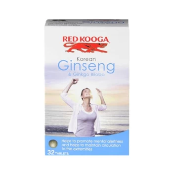 Image of Red Kooga Ginseng & Ginkgo Biloba - 32s