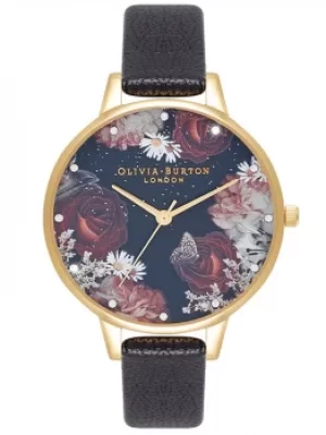 Image of Olivia Burton Ladies Winter Blooms Strap Watch OB16WG74