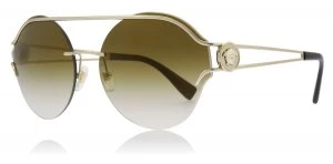 image of Versace VE2184 Sunglasses Pale Gold 12526U 61mm