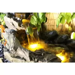 Image of Tranquility Water Features - Wood Stream Solar Powered Water Feature