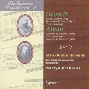 Image of The Romantic Piano Concerto - 7 by Adolph Henselt CD Album