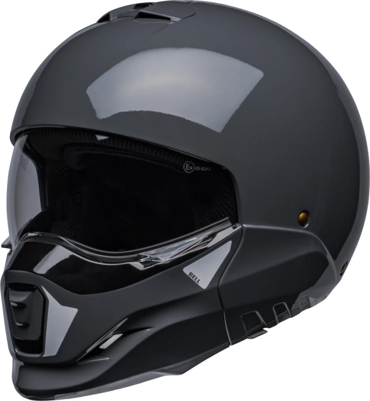 Image of Bell Broozer Duplet Solid Gloss Nardo Gray Modular Helmet Size 2XL