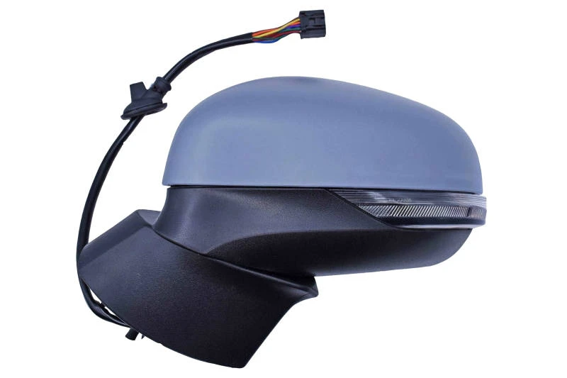Image of PRASCO FD3487324 Wing mirror Left, Electric, Heatable blind spot mirror, primed Outside Mirror (50)