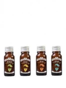 Image of Wahl Beard Oil X 4 10ml Gift Set