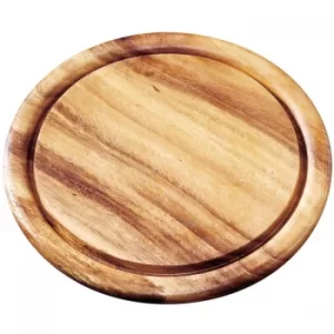 image of Fackelmann Hard Wood Cutting Board Round 25cm