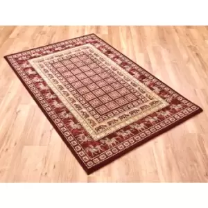 Image of Mastercraft - Noble Art 65106-390 135cm x 200cm Rectangle - Red