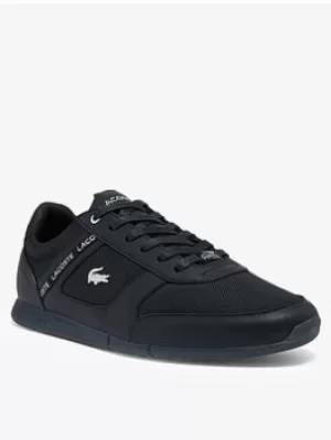 image of Lacoste Menerva Sport 0321 1 Cma Trainer, Black, Size 7, Men