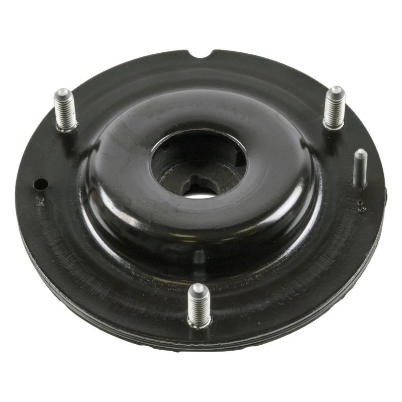 Image of FEBI BILSTEIN 39574 Top strut mount Front Axle Left, without ball bearing Elastomer Suspension Strut Support Bearing (1180)