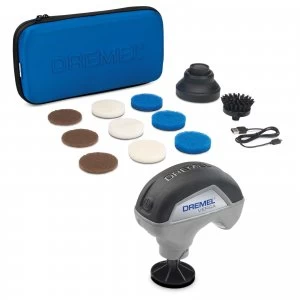 Image of Dremel Versa Cordless Scrubber Cleaner 1 x 2ah Integrated Li-ion Charger Bag