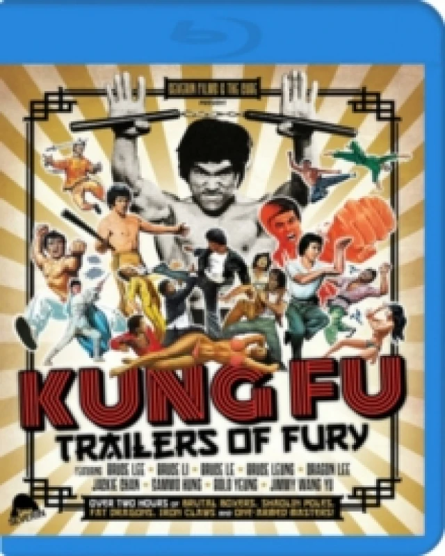 Image of Kung Fu - Trailers of Fury Bluray 5060425351656