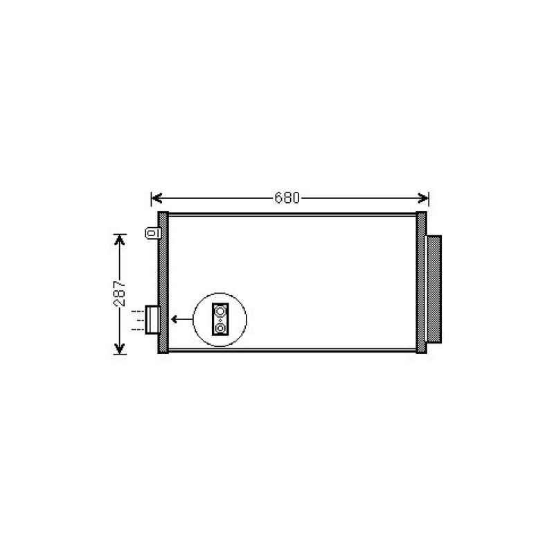 Image of Air conditioning condenser DIEDERICHS DCC1636
