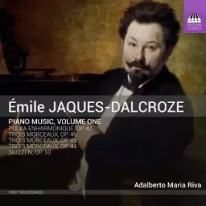 image of Emile Jaques-Dalcroze Piano Music - Volume 1 by Emile Jaques-Dalcroze CD Album